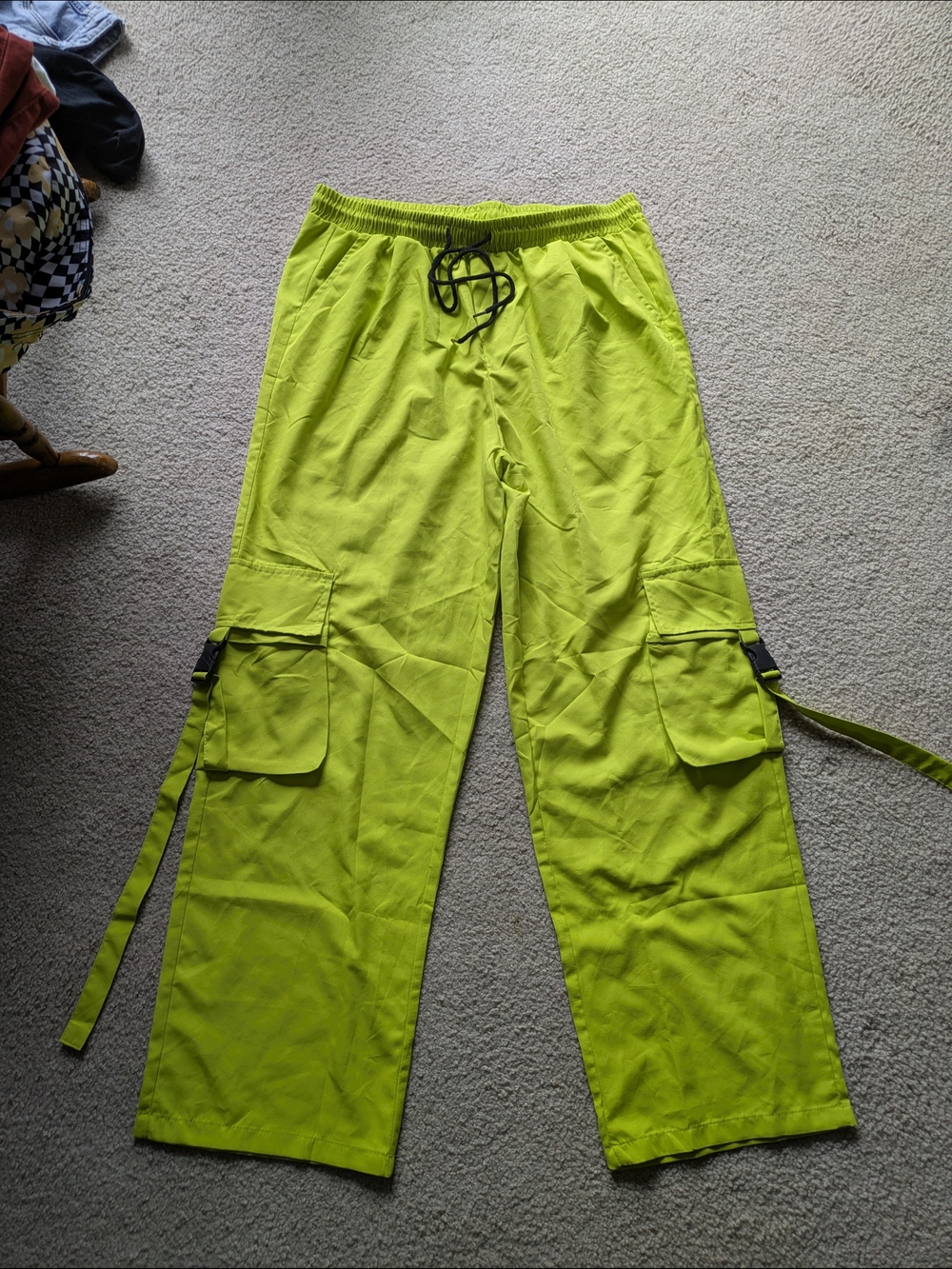 NFINITY Neon Lime Elastic Waist Shorts